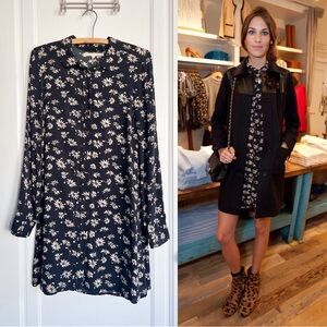 Alexa Chung for Madewell • Penny Dress button front shift floral daisy mini
